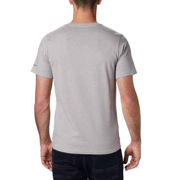 Columbia CSC Basic Logo T-Shirt Grey For Men's NZ54291 New Zealand